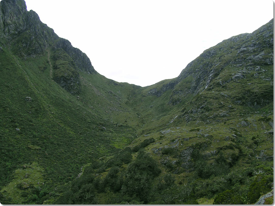 Approaching Centre Pass 